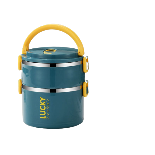 Sac isotherme écolier en polyester, jaune ou bleu, 1 à 4 couches