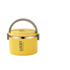 Sac isotherme écolier en polyester, jaune ou bleu, 1 à 4 couches