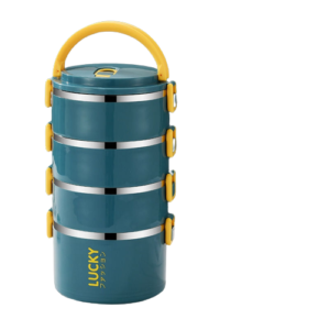 Sac isotherme écolier en polyester, jaune ou bleu, 1 à 4 couches