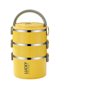 Sac isotherme écolier en polyester, jaune ou bleu, 1 à 4 couches