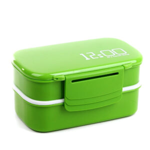 Boîte repas isotherme à 2 couches, quatre coloris, avec ou sans sac