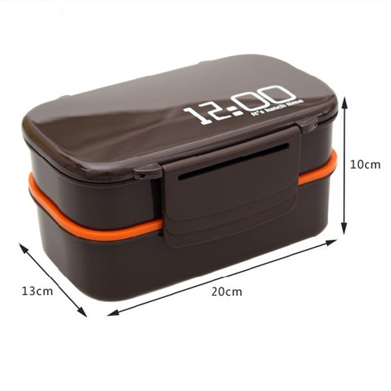 Boîte repas isotherme à 2 couches, quatre coloris, avec ou sans sac