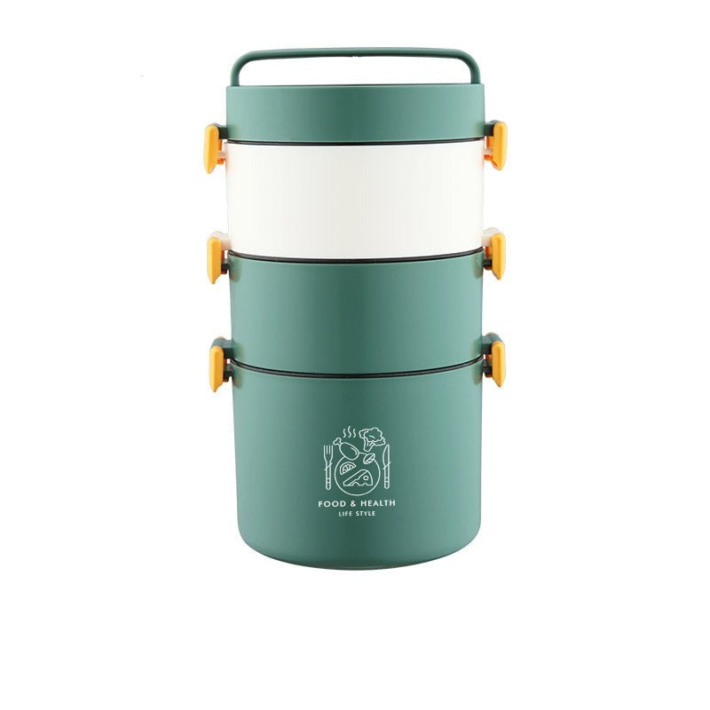 Boîte déjeuner isotherme en inox, 900 ml, 1,35 L ou 1,8 L