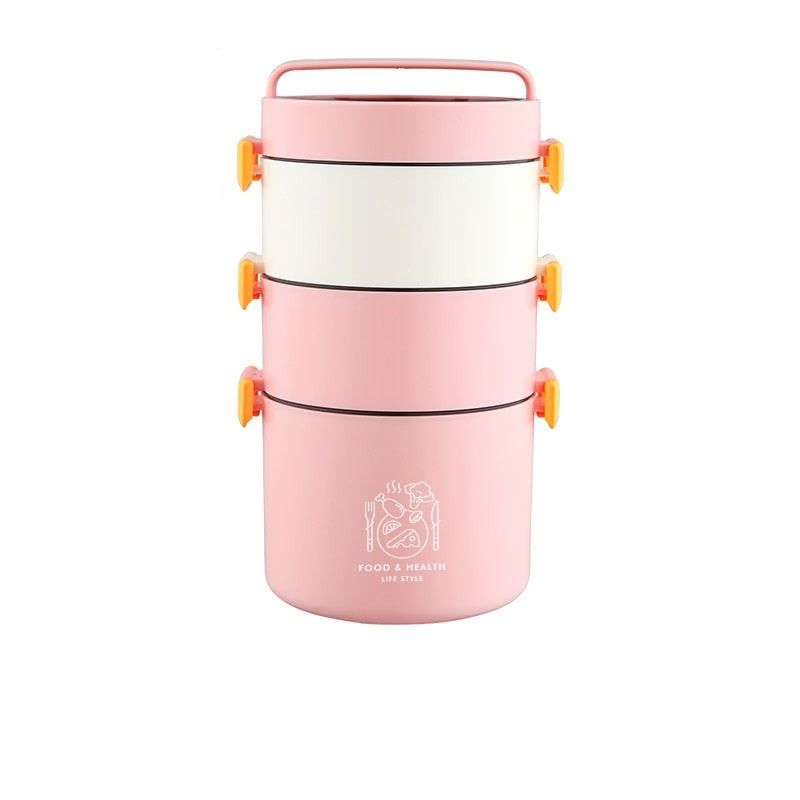 Boîte déjeuner isotherme en inox, 900 ml, 1,35 L ou 1,8 L