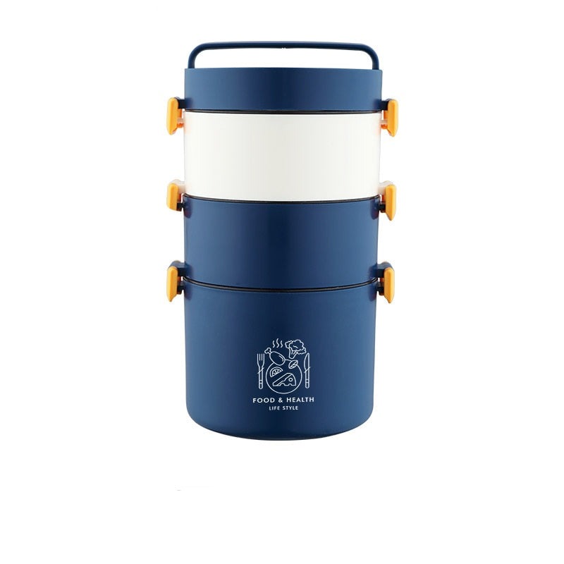 Boîte déjeuner isotherme en inox, 900 ml, 1,35 L ou 1,8 L