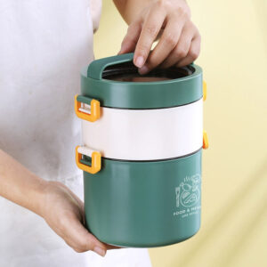 Boîte déjeuner isotherme en inox, 900 ml, 1,35 L ou 1,8 L