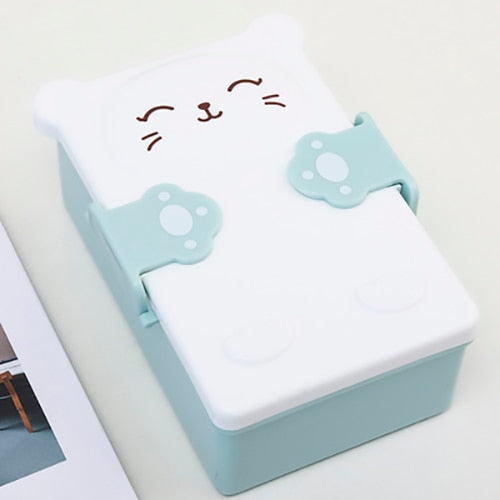 Boîte isotherme lunch box 700 ml, modèles ours et chaton