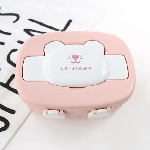 Boîte isotherme lunch box 700 ml, modèles ours et chaton