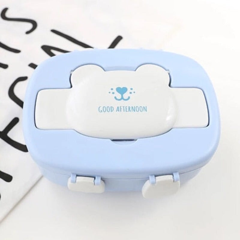 Boîte isotherme lunch box 700 ml, modèles ours et chaton