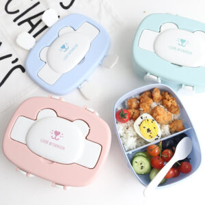 Boîte isotherme lunch box 700 ml, modèles ours et chaton