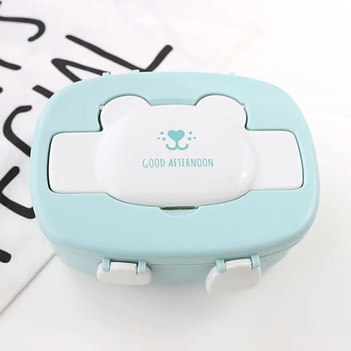 Boîte isotherme lunch box 700 ml, modèles ours et chaton