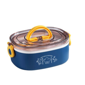 Boîte isotherme repas chaud en inox, 600 ou 1200 ml
