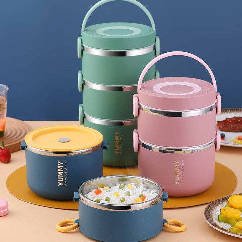 Lunch box isotherme 2 L en polyester, version 2, 3 ou 4 couches