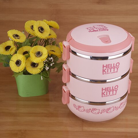 Lunch box enfant en inox à 1, 2 ou 3 couches