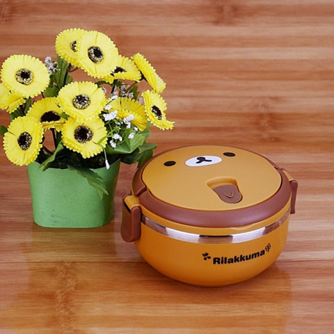 Lunch box enfant en inox à 1, 2 ou 3 couches