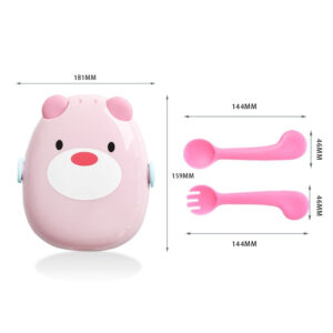 Lunch box isotherme enfant, coloris rose ou bleu