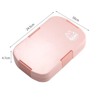 Boîte lunch isotherme chaud pour enfant, format plat