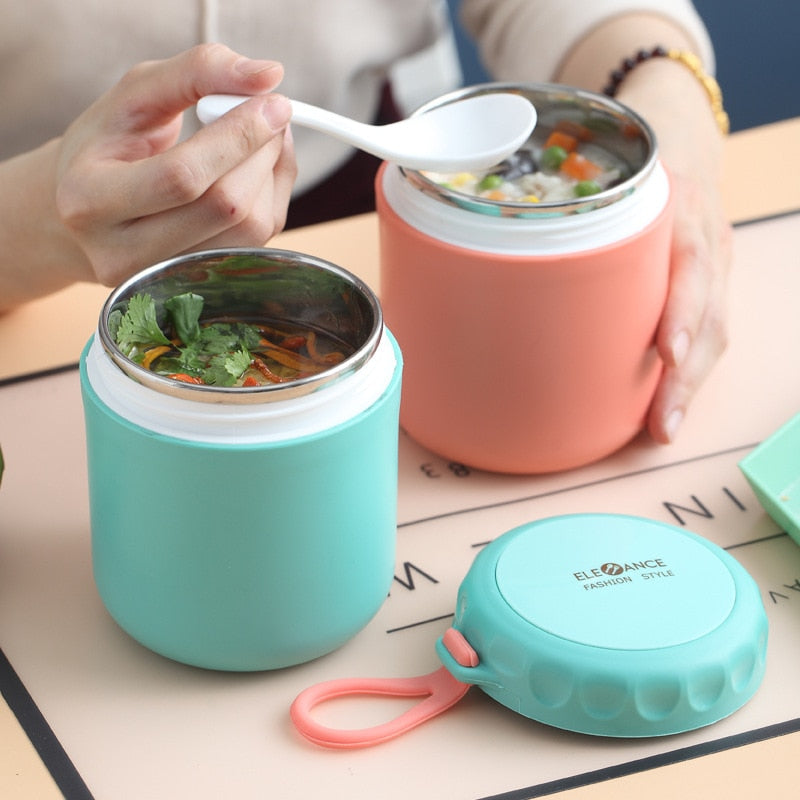 Lunch box isotherme 430 ml en nylon imperméable, quatre versions