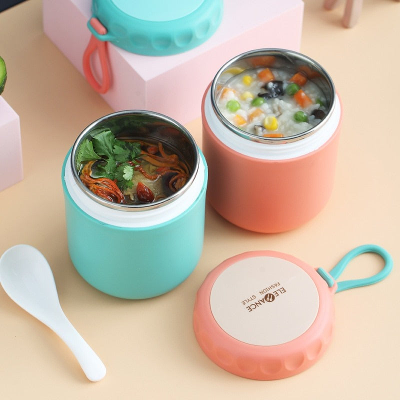 Lunch box isotherme 430 ml en nylon imperméable, quatre versions