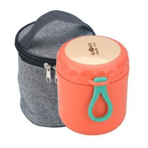 Lunch box isotherme 430 ml en nylon imperméable, quatre versions
