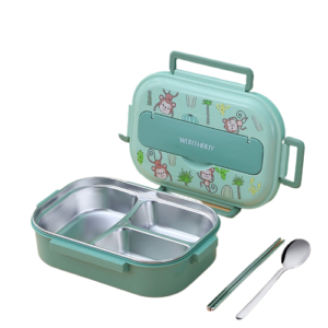 Boîte repas isotherme enfant, 3 ou 4 compartiments