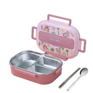 Boîte repas isotherme enfant, 3 ou 4 compartiments