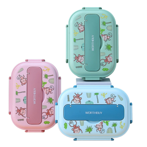 Boîte repas isotherme enfant, 3 ou 4 compartiments