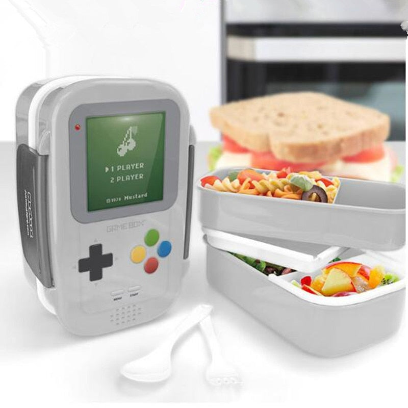 Boîte repas isotherme console rétro 1400 ml pour enfant