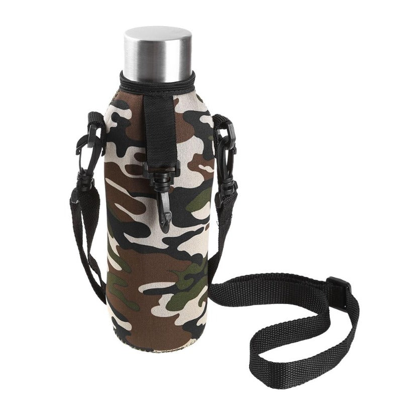 Housse isotherme pour gourde 750 ml, tissu résistant