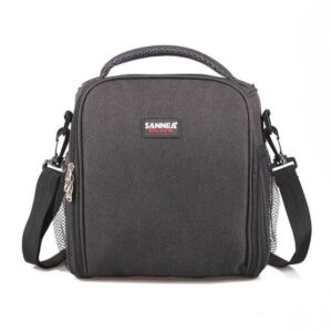 Petit sac à goûter isotherme enfant en polyester, trois coloris