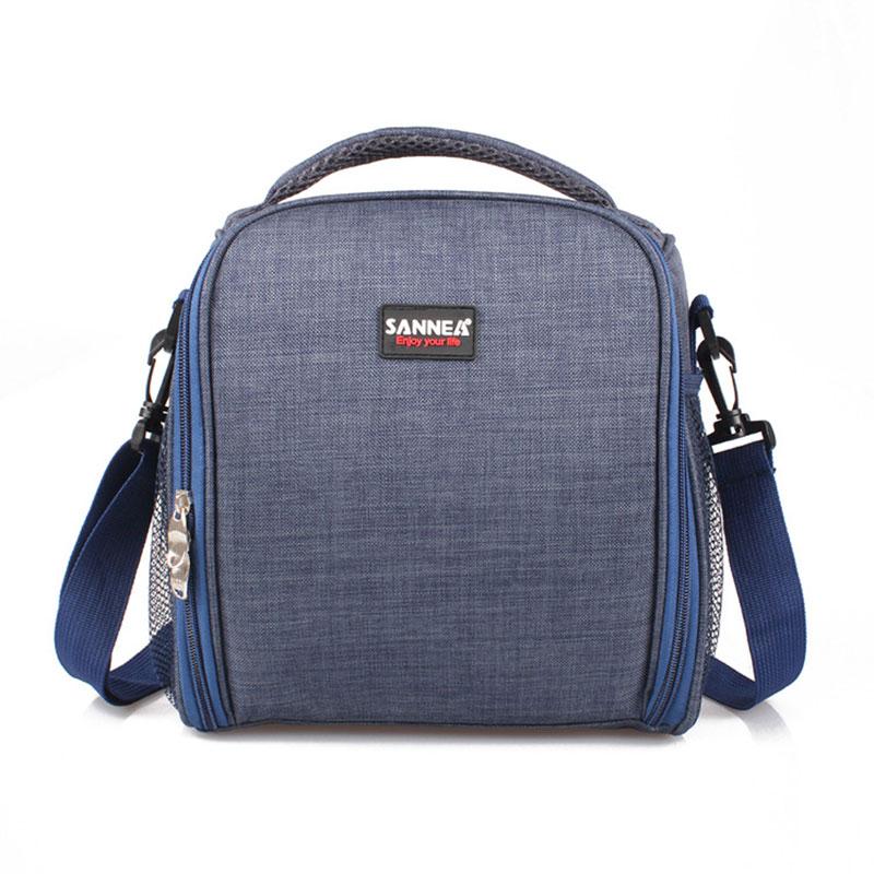 Petit sac à goûter isotherme enfant en polyester, trois coloris