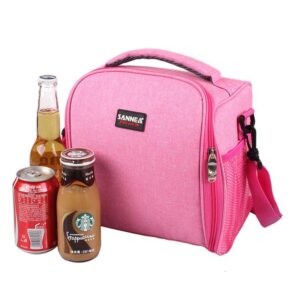 Petit sac à goûter isotherme enfant en polyester, trois coloris