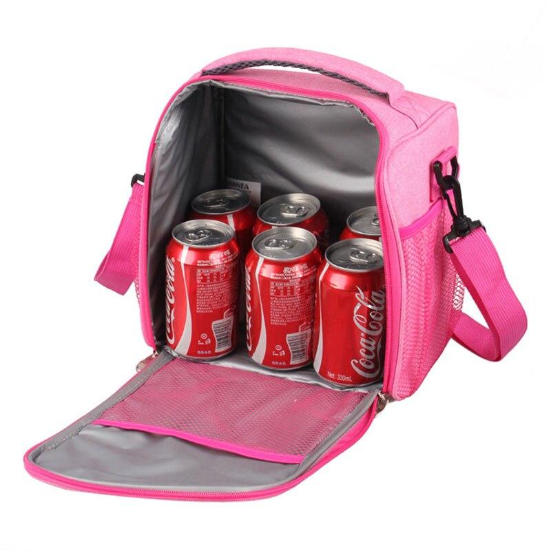 Petit sac à goûter isotherme enfant en polyester, trois coloris