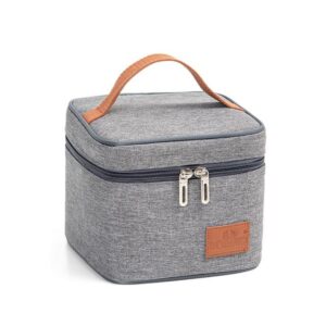 Petit sac isotherme goûter enfant, Oxford à fermeture éclair