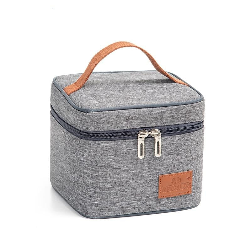 Petit sac isotherme goûter enfant, Oxford à fermeture éclair
