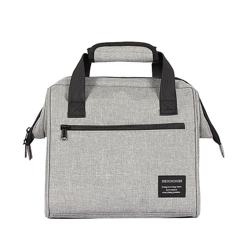 Petit sac isotherme en toile avec compartiment à glace