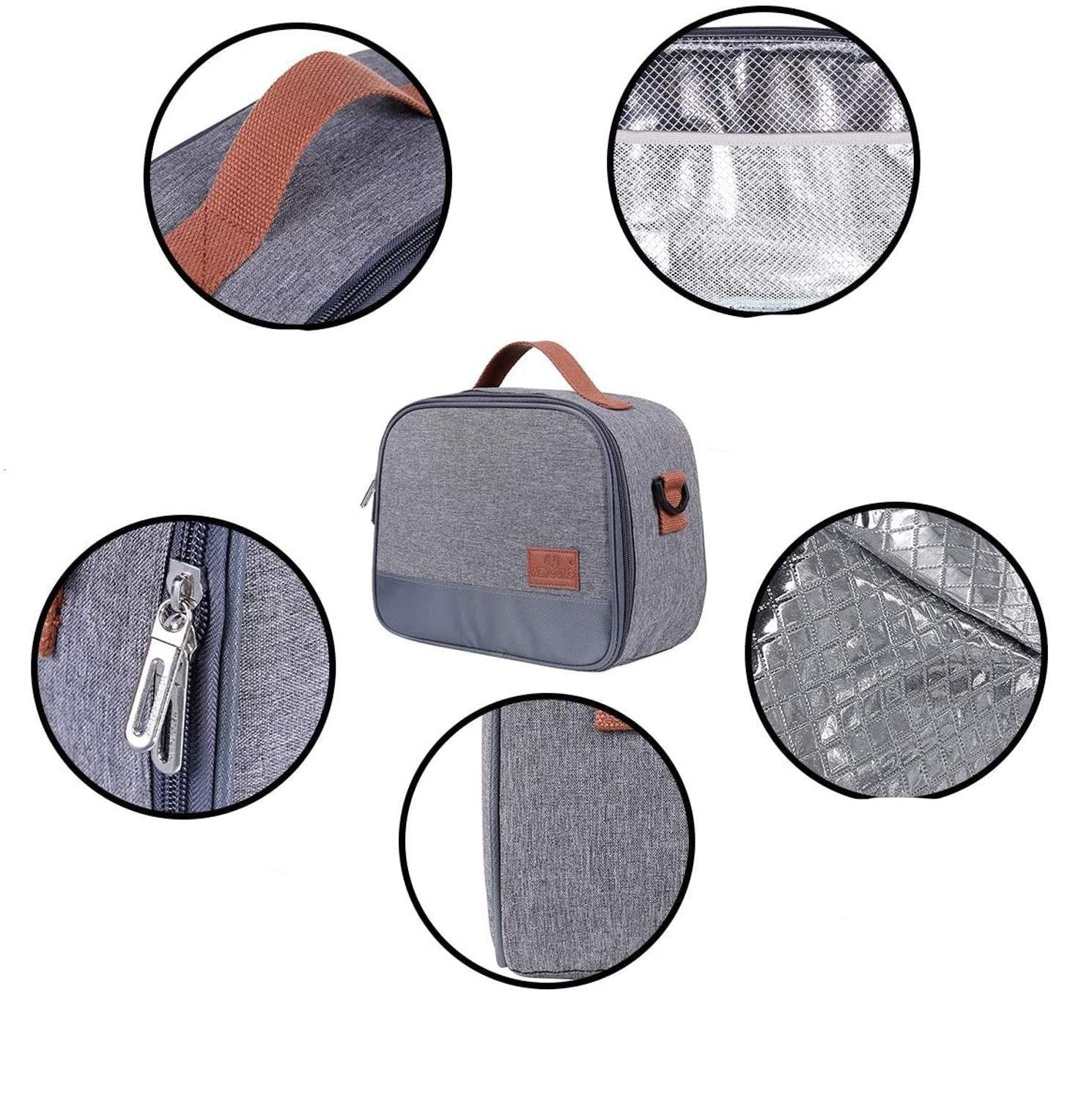Petit sac isotherme lunch box 9 litres, polyester Oxford
