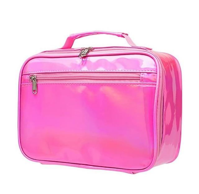Petit sac isotherme pique-nique PVC à poignée rembourrée