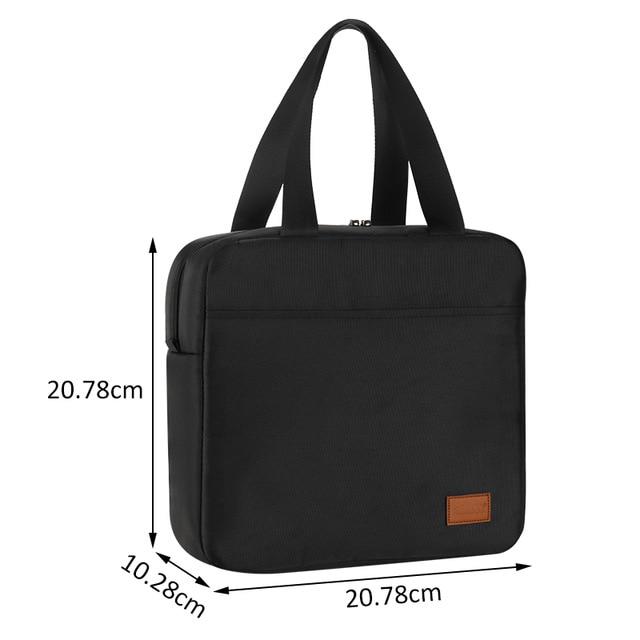 Petit sac isotherme repas en polyester, tailles S et L