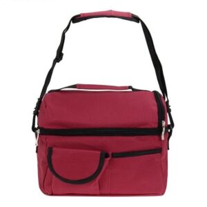 Petit sac repas isotherme à ouverture rabattable, six coloris