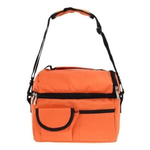 Petit sac repas isotherme à ouverture rabattable, six coloris