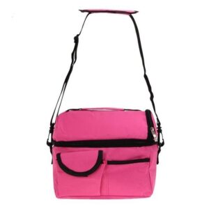 Petit sac repas isotherme à ouverture rabattable, six coloris
