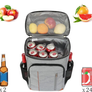 Sac à dos isotherme 22 L en Oxford, fermeture étanche