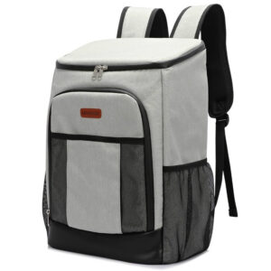 Sac à dos isotherme 18 L en nylon, multi-poches