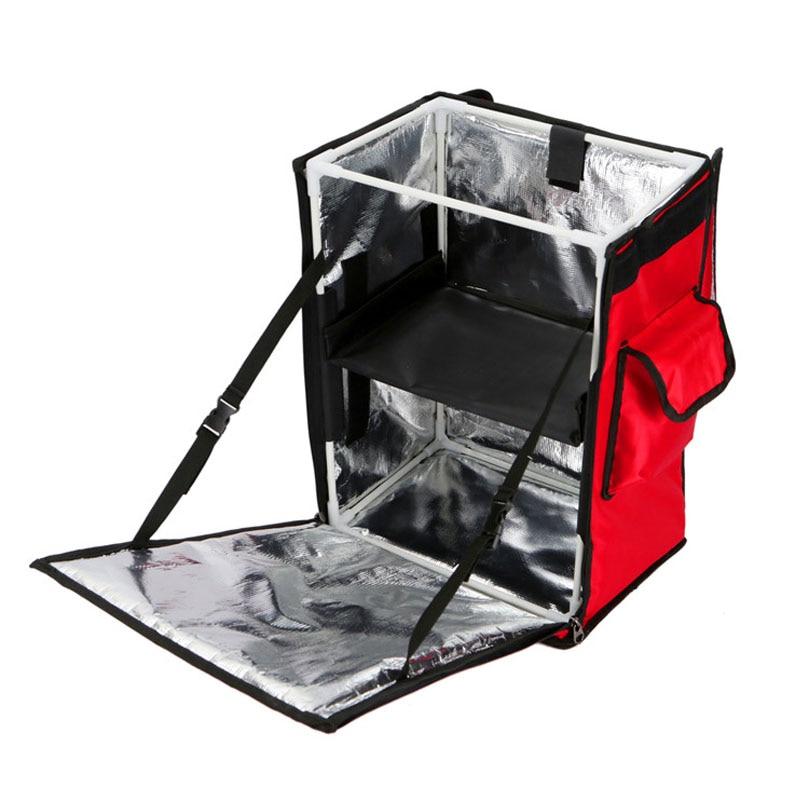 Sac à dos de livraison isotherme pour boîtes à pizza, 40 litres
