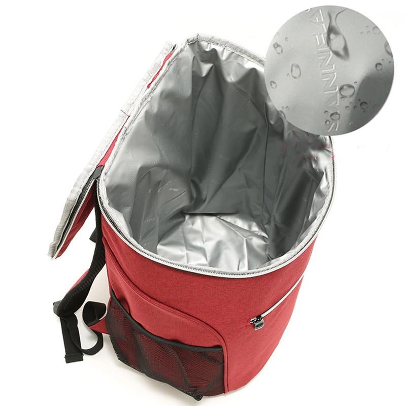 Sac à dos isotherme 20 L à poches latérales en filet