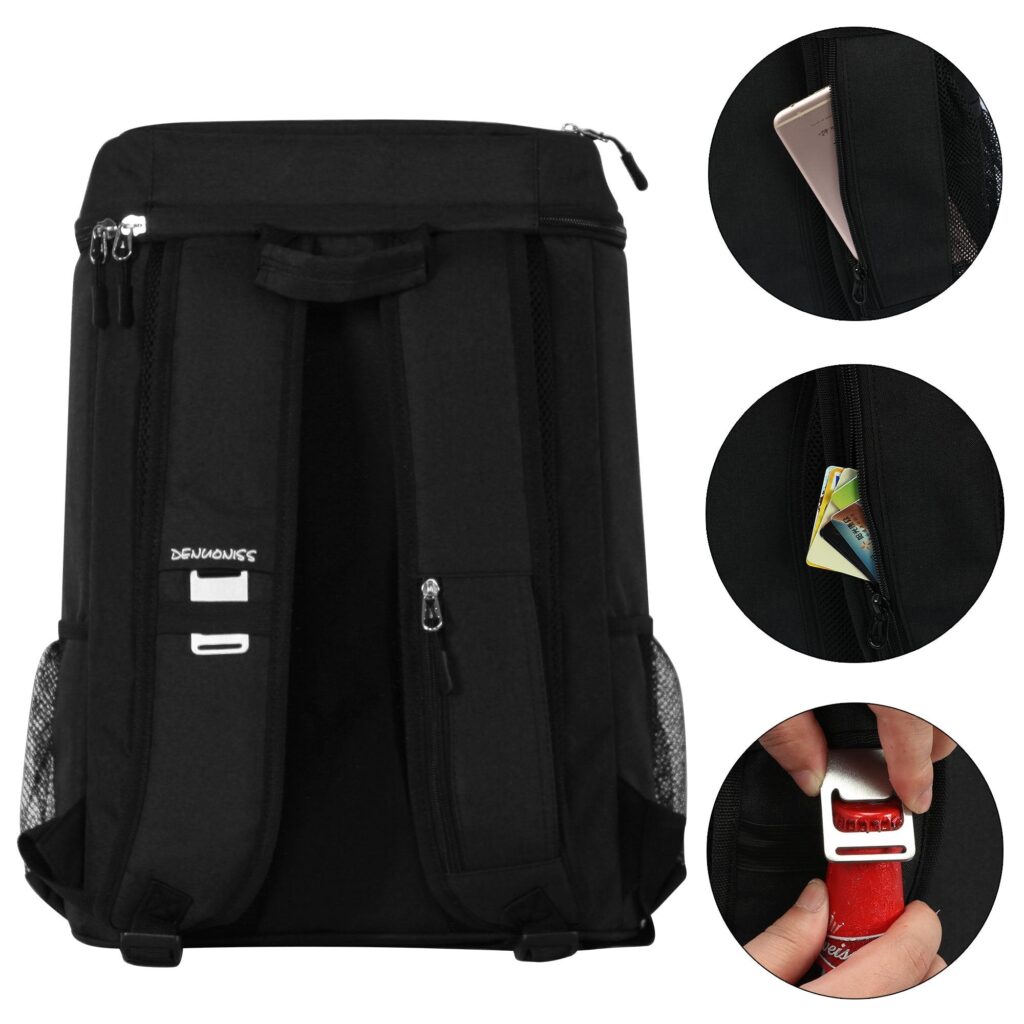 Sac à dos isotherme 30 L en nylon avec décapsuleur