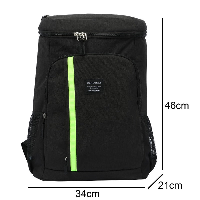 Sac à dos isotherme 30 L en nylon avec décapsuleur