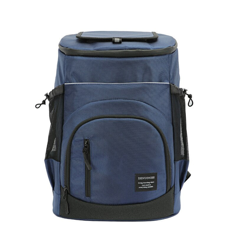 Sac à dos isotherme 30 L en nylon pour bouteilles et canettes