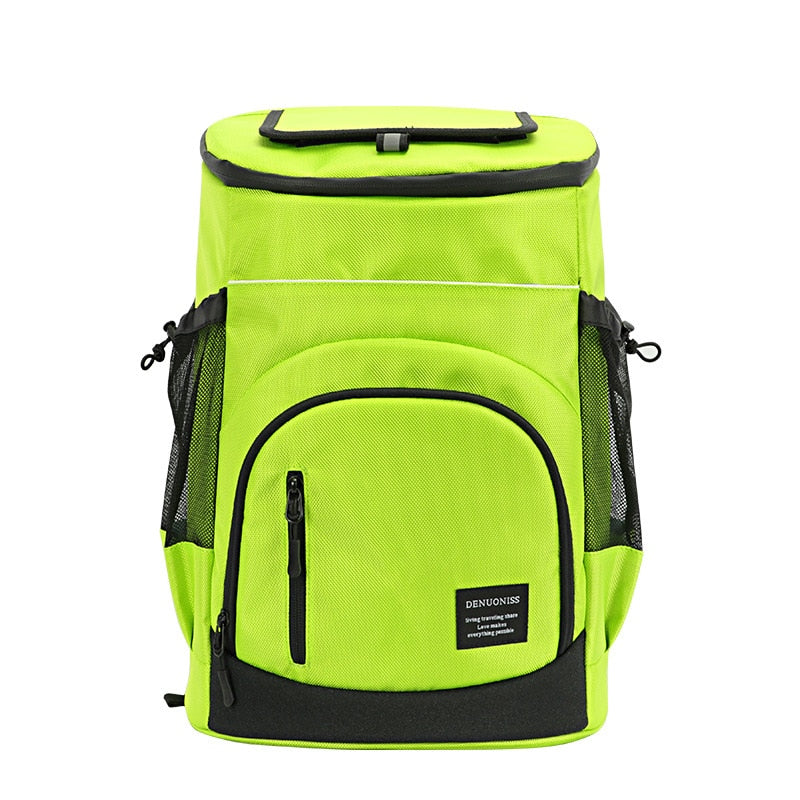 Sac à dos isotherme 30 L en nylon pour bouteilles et canettes